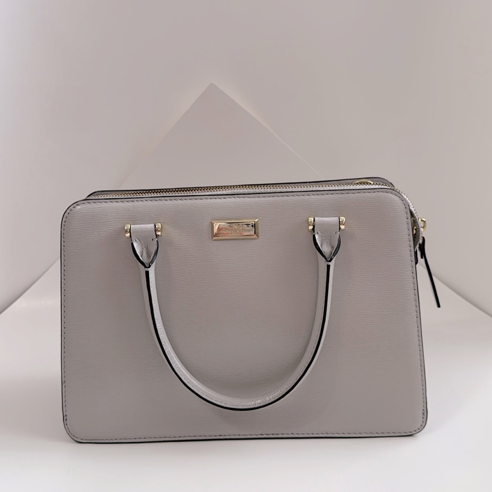 Kate Spade Lise Bixby Place Satchel w/ top Handle and Crossbody Strap